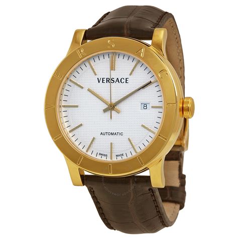 versace acron automatic watch|Versace watches men price.